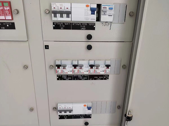 格亚电气产品应用案例：以色列电气配电柜项目