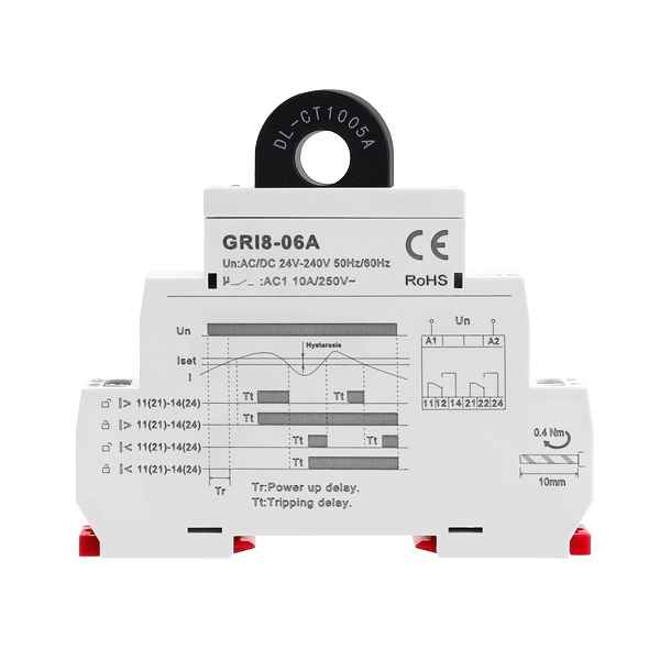 GRI8-06A 240交流电流监控继电器