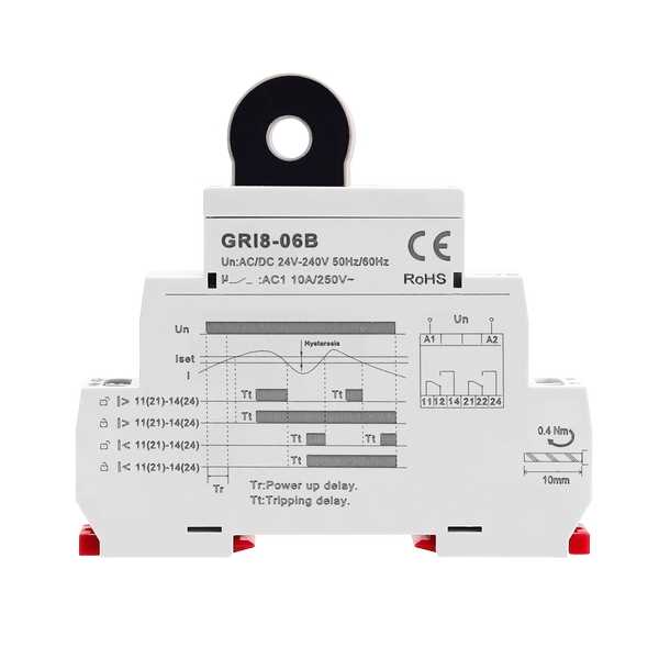 GRI8-06B 240交流电流监控继电器
