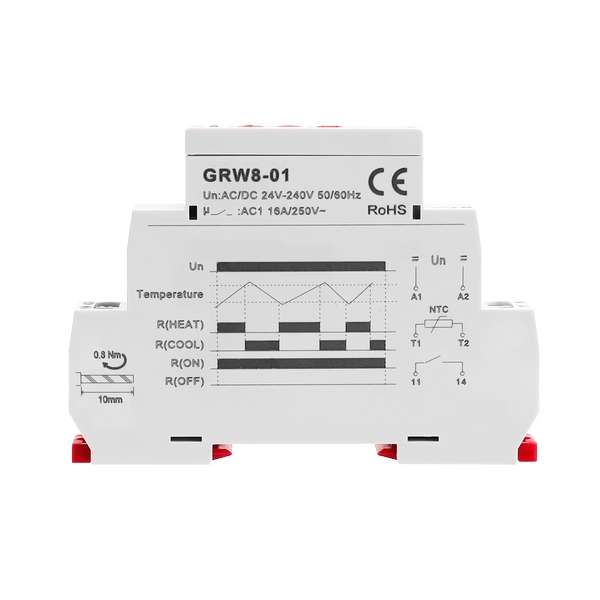GRW8-01/02双模式温度控制继电器