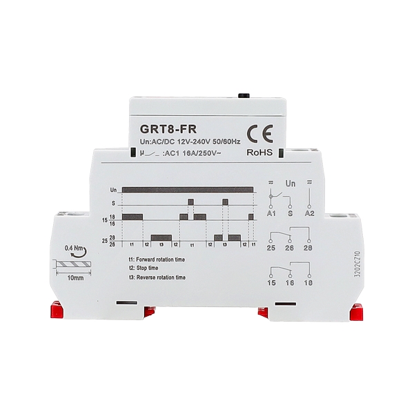 GRT8-FR正反转控制时间继电器