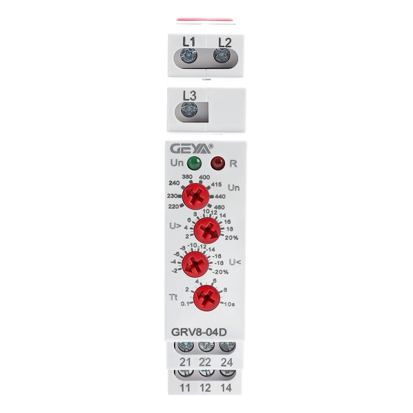 GRV8-03D/04D/05D/06D/07D/08D三项电压监控继电器