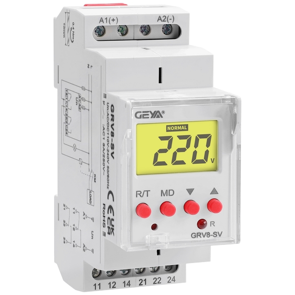 GRV8-SV型LCD显示电压继电器