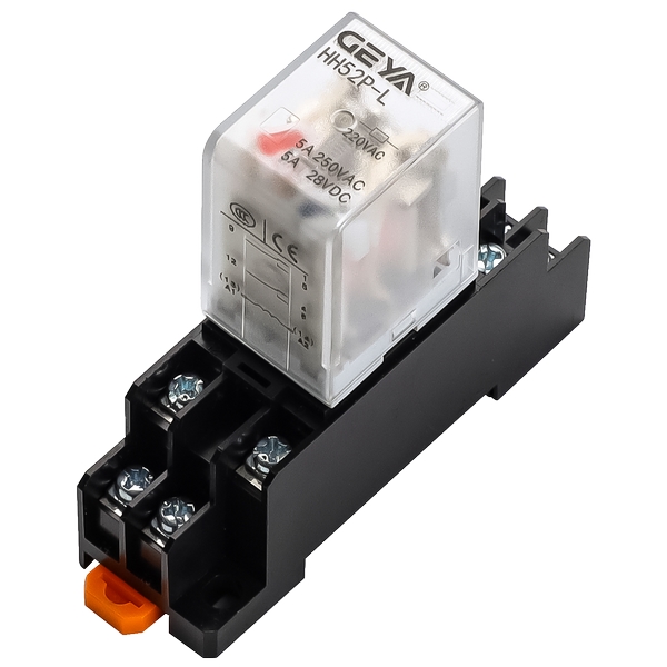 HH52P型电磁式透明通用继电器