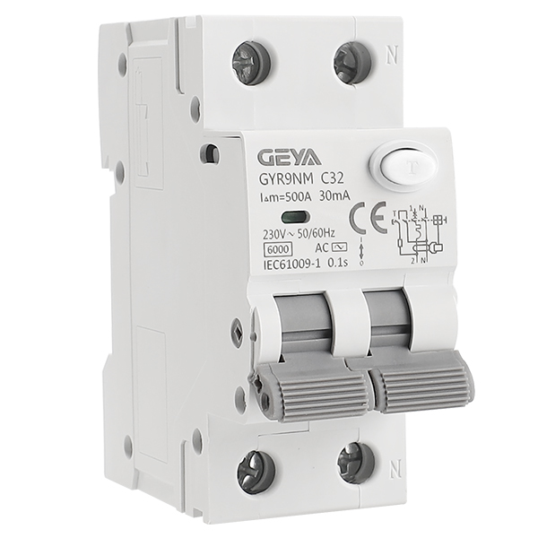 GYR9N系列剩余电流动作断路器（RCBO）