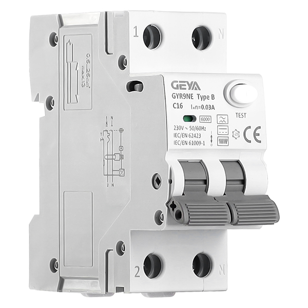 GYR9NE-F/B系列剩余电流动作断路器（RCBO）
