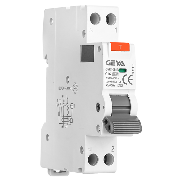 GYR10NE型剩余电流动作断路器（RCBO）