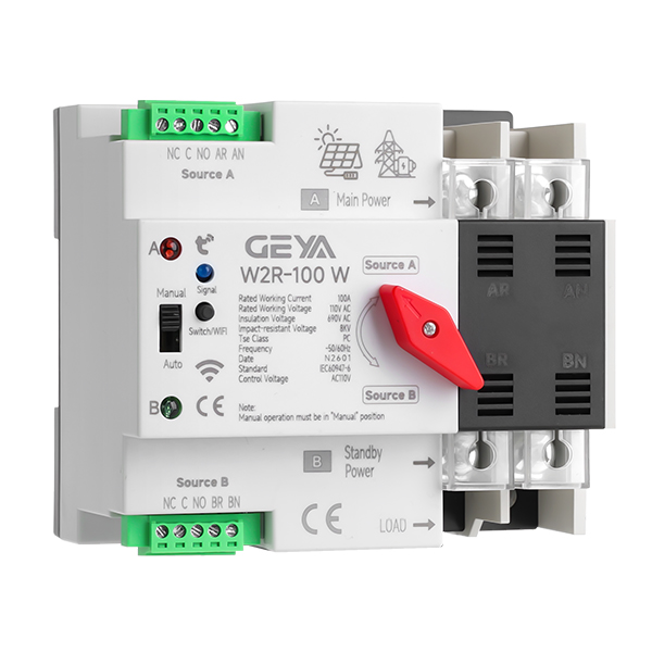 W2R-W型WIFI智能款双电源自动转换开关ATS
